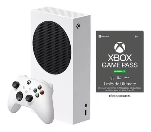 (12x Sem Juros) Xbox Series S Com Xbox Gamepass Ultimate 1 Mês
